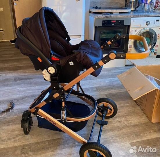 Коляска 3 в 1 бу