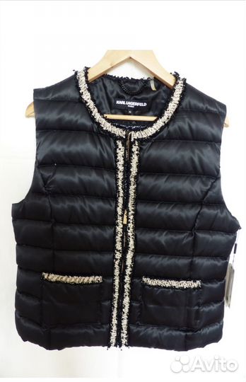 Жилет легкий пух Karl Lagerfeld р-р XL