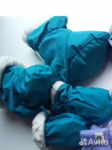 Варежки пинетки детские