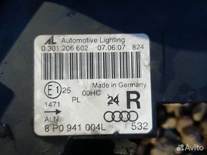 Фара Ауди A3 P8 audi A3 P8 оригинал