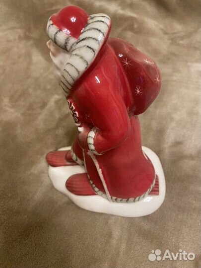 Статуэтка фарфор Дед Мороз ифз