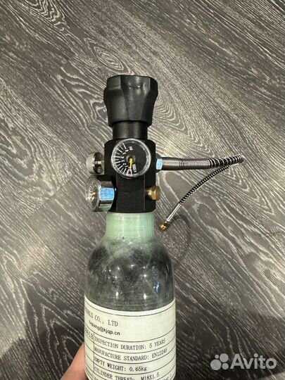 Баллон 0.5 л для заправки pcp