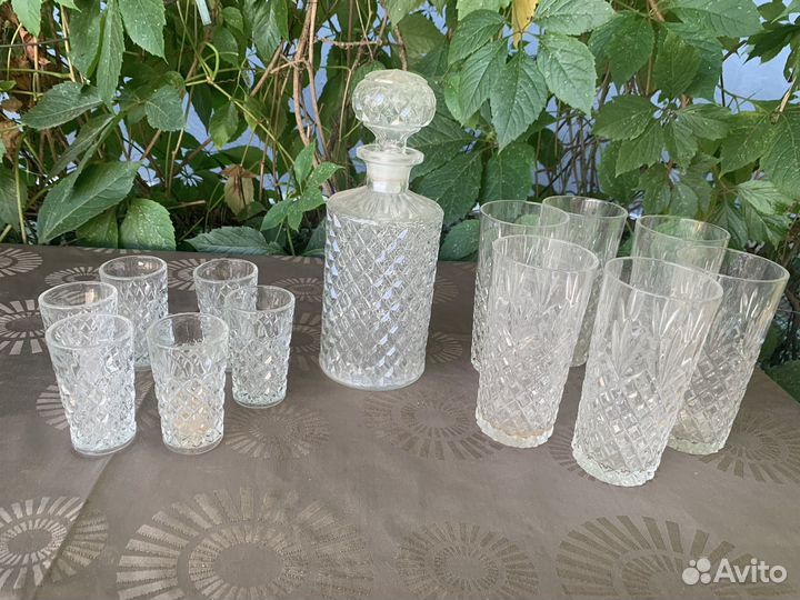 Хрустальная посуда СССР