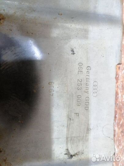 Защита выпускного коллектора Audi A6 C6 4F ccea