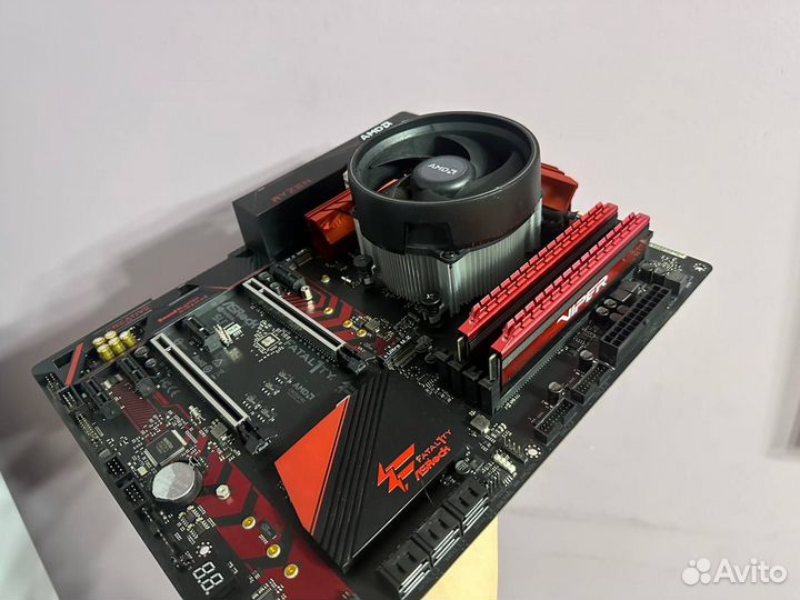 Игровой комплект Ryzen 7 2700 + X370 + DDR4 16GB