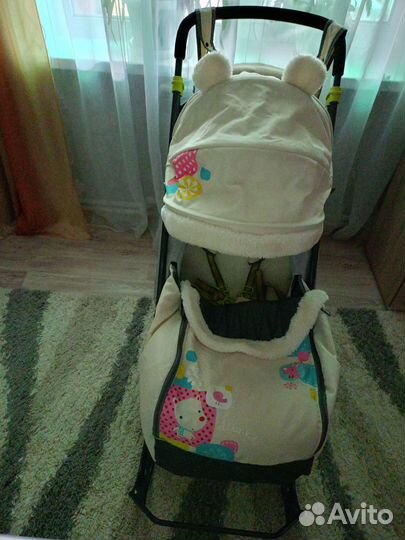Санки коляска Nika kids