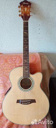 Электро-акустическая гитара Ibanez ael40se RLV