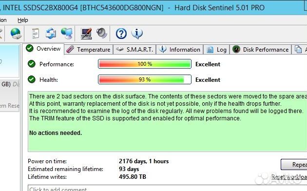 Диск 800b SSD S3610 Intel SATA dwpd 3 MLC