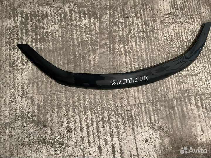 Дефлектор капота hyundai santa fe