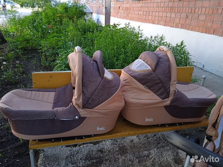 Коляска для двойни 2 в 1