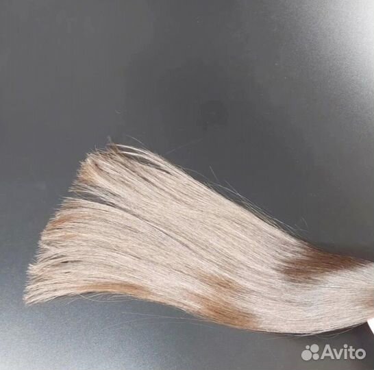 Детские волосы некрашеные, 35см, оплата Долями