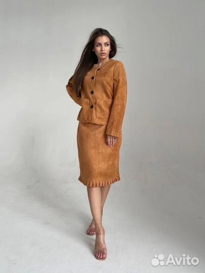 Костюм, пиджак с юбкой MIU miupremium