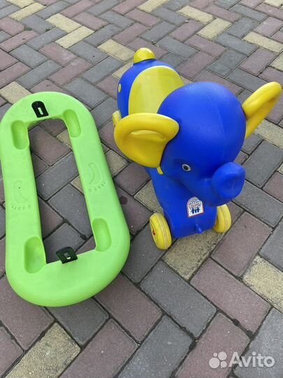 Детская качалка-каталка Слон