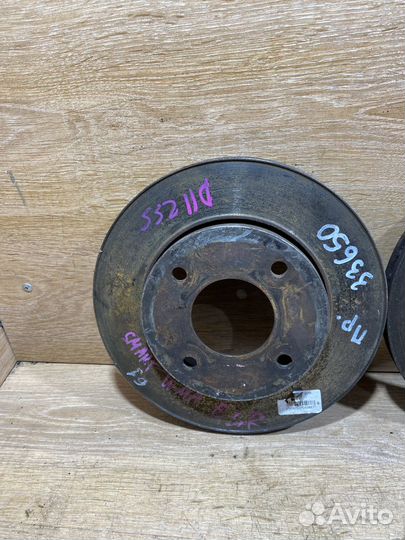 Комплект тормозных дисков Smart Forfour 454 D11