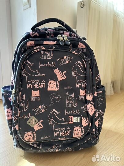 Рюкзак на колесах школьный