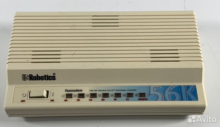 Us robotics 56k 3com факс модем в коллекцию