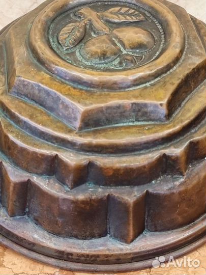 Форма для выпечки кекса с яблочком 1900 -е