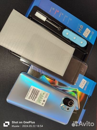 Стекло защитное под уф клей для xiaomi mi 11 ultra