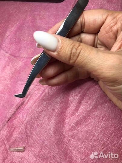 Пинцет для наращивания ресниц