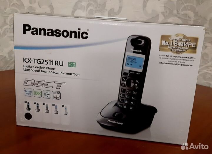 Телефон dect Panasonic