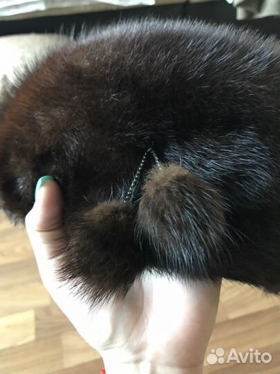 Шапка норковая