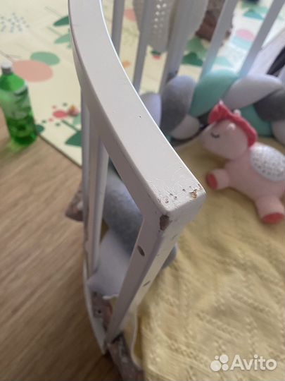 Детская кроватка круглая