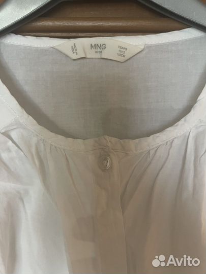 Рубашка школьная длч девочки 152