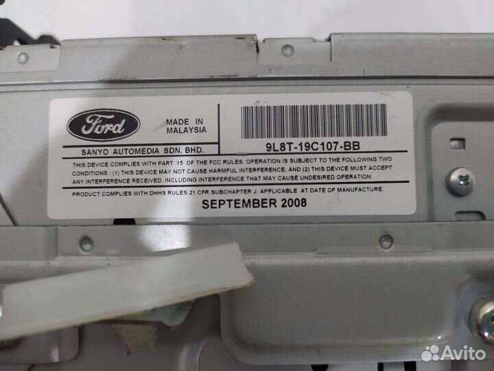 Магнитола штатная Ford Escape