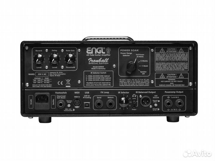 Engl E606SE Ironball Special Edition