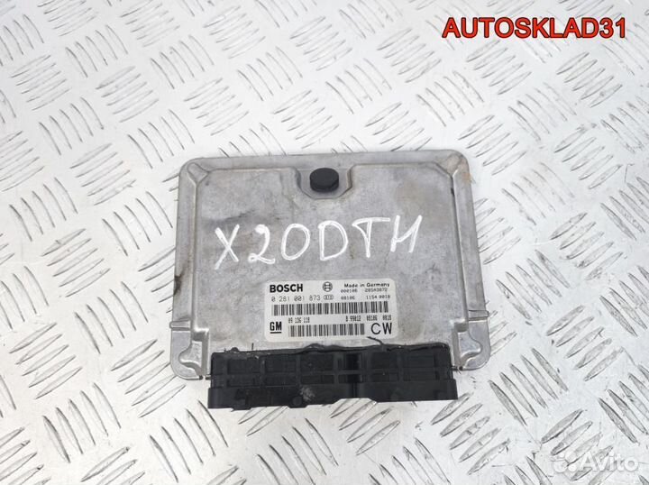 Блок эбу Opel Vectra B 2,0 X20DTH 09136118 Дизель