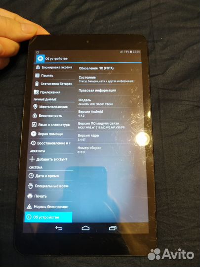 Планшет с sim картой