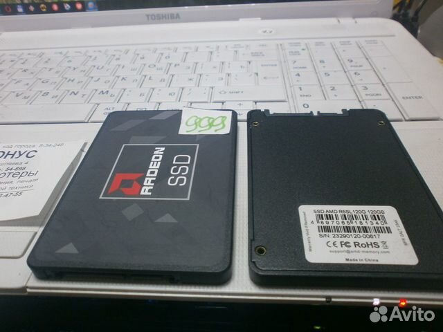 SSD диск AMD 120 Gb продажа / обмен