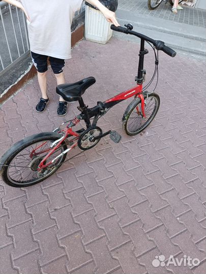 Складной велосипед btwin hoptown 3