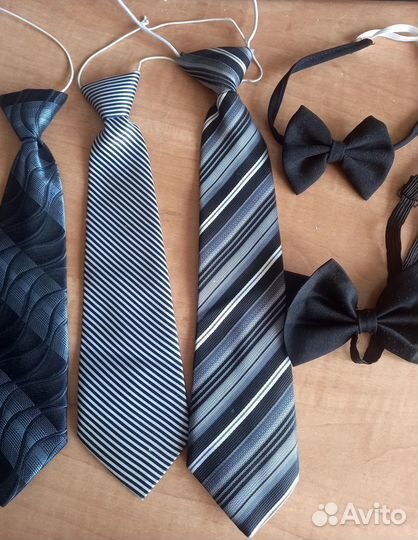 Галстуки детские, бабочки