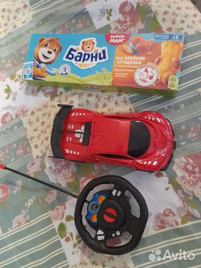 Машинка на пульте управления для ребенка