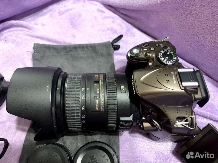 Зеркальный фотоаппарат nikon d5200 полный комплект