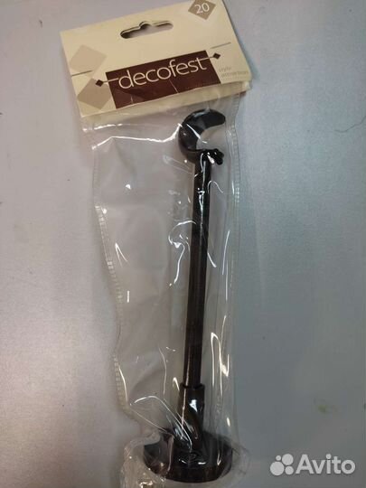 Держатель для карниза,черный