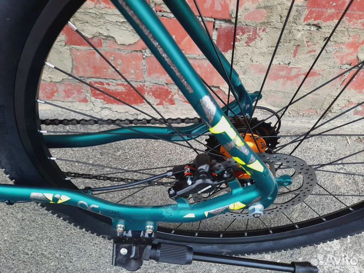 Велосипед с амортизацией для бездорожья. Кэшбэк