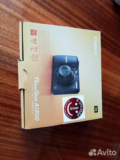 Компактный фотоаппарат canon Power Shot A 1300