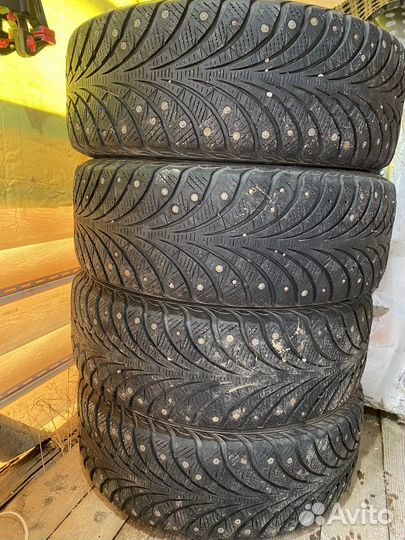 Зимняя резина на литых дисках 205 55 r16 бу