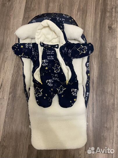 Комплект на выписку зимний