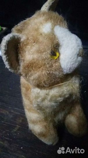 Игрушка котик 60-х годов