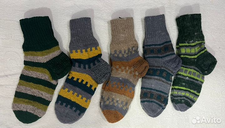 Вязанные носки