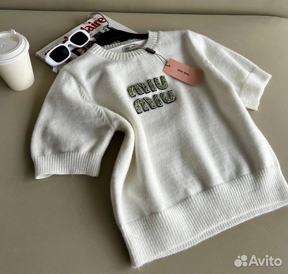 Футболка miu miu