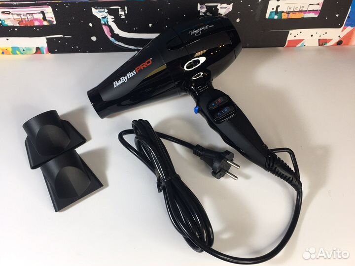 Фен BaByliss PRO Veneziano ionic, 2200 Вт