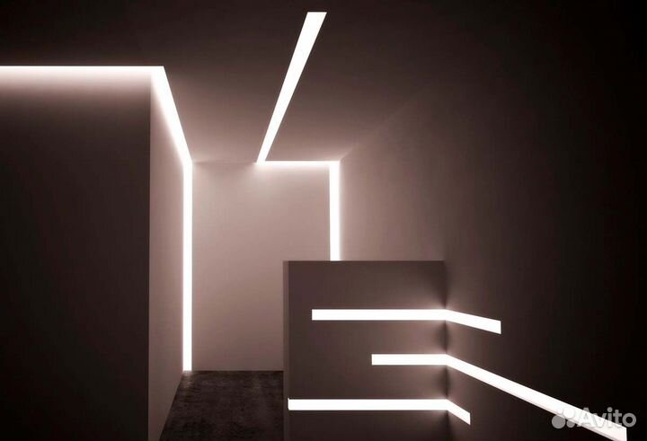 Монтаж светодиодной подсветки