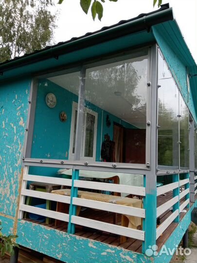 Мягкие окна в беседку