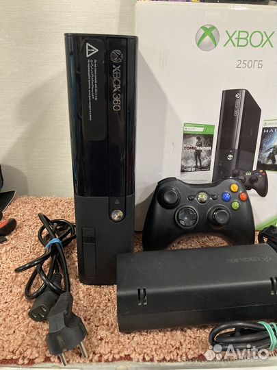 Xbox 360 E 500gb 100игр kinect прошит freeboot