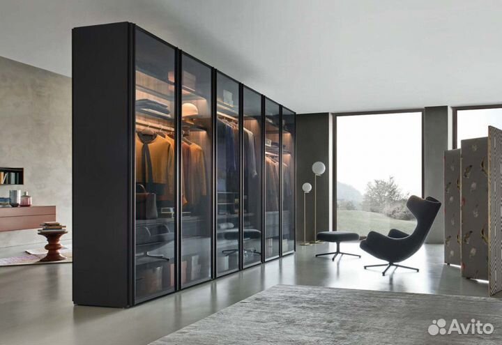 Межкомнатные перегородки из алюминия на заказ