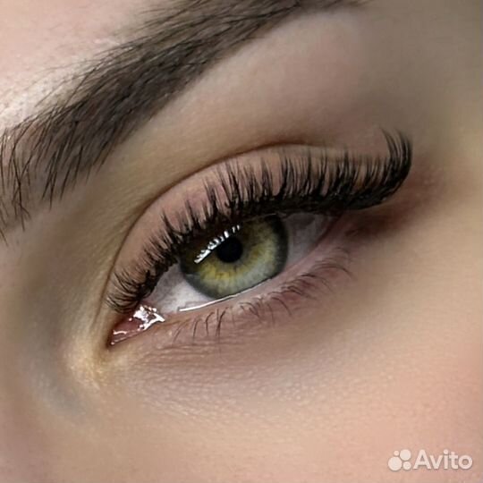 Наращивание ресниц и ламинирование ресниц/бровей